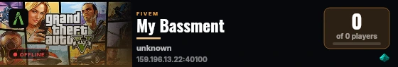 My Bassment  live status badge