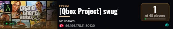 [Qbox Project] swug live status badge