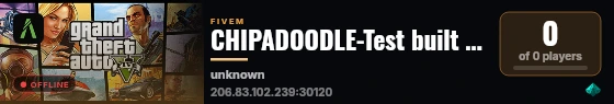 CHIPADOODLE-Test built with FiveM Basic Server! live status badge
