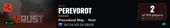 RAST12345 live status badge