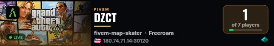 DZCT live status badge