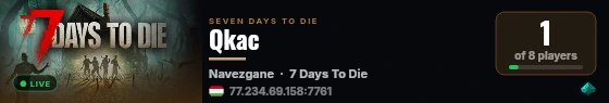 Qkac live status badge