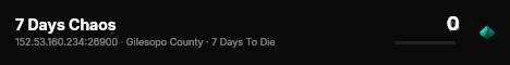 7 Days Chaos live status badge