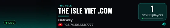 THE ISLE VIET .COM live status badge