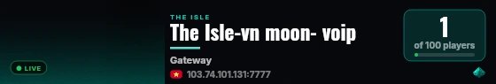 The Isle-vn moon- voip live status badge