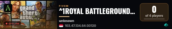 ^1ROYAL BATTLEGROUND^7 live status badge