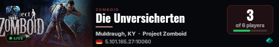 Die Unversicherten live status badge