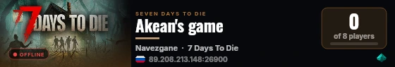 Akean's game live status badge