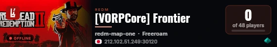 [VORPCore] Frontier live status badge