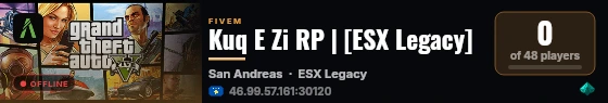 Kuq E Zi RP | [ESX Legacy] live status badge