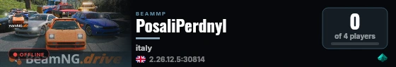 PosaliPerdnyl live status badge
