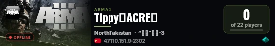 Tippy（ACRE） live status badge
