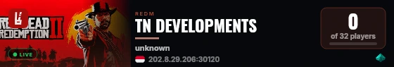TN DEVELOPMENTS live status badge