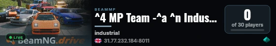 ^4 MP Team -^a ^n Industrial [RU] live status badge