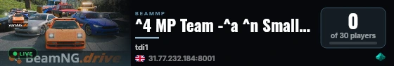 ^4 MP Team -^a ^n Small Drift Island [RU] live status badge