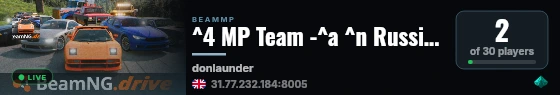 ^4 MP Team -^a ^n Russian Streets [RU] live status badge