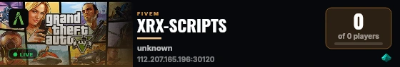 XRX-SCRIPTS live status badge