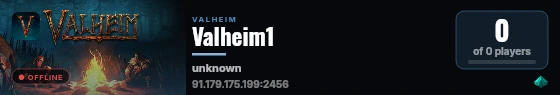 Valheim1 live status badge