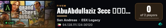 ملفات مجتمع فايف ام العربي live status badge