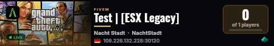 Test | [ESX Legacy] live status badge