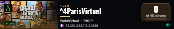 ^4ParisVirtuel live status badge