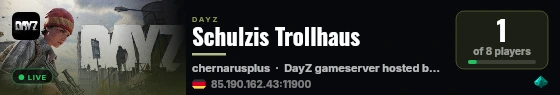 Schulzis Trollhaus live status badge