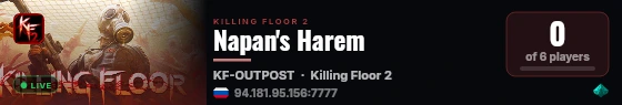 Napan's Harem live status badge