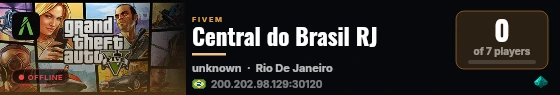 Central do Brasil RJ live status badge