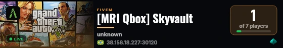 [MRI Qbox] Skyvault live status badge