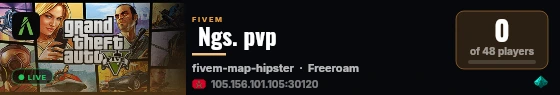 [QBCore Framework] Moon night pvp live status badge