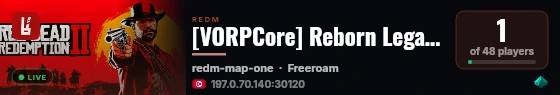 [VORPCore] Reborn Legacy live status badge