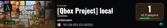[Qbox Project] local live status badge