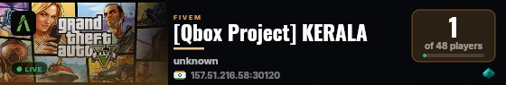 [Qbox Project] KERALA live status badge