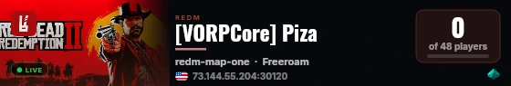 [VORPCore] Piza live status badge