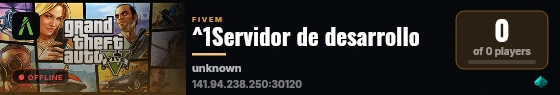 ^1Servidor de desarrollo live status badge
