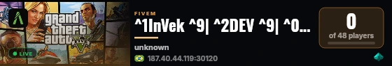 ^1InVek ^9| ^2DEV ^9| ^0discord.gg/InVek live status badge