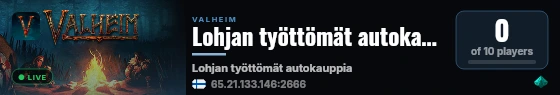 Lohjan työttömät autokauppiaat live status badge