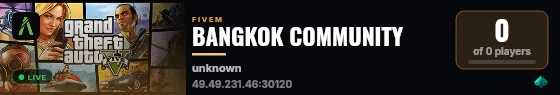 BANGKOK COMMUNITY live status badge