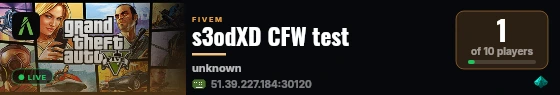 s3odXD CFW test live status badge