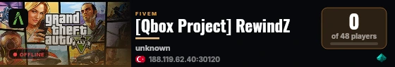 [Qbox Project] RewindZ live status badge
