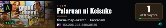 Palaruan ni Keisuke live status badge