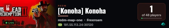 [Konoha] Konoha live status badge