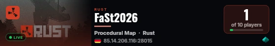 FaSt2026 live status badge