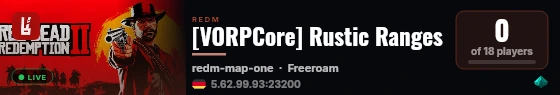 [VORPCore] Rustic Ranges live status badge