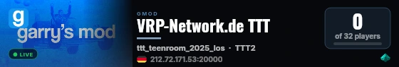 VRP-Network.de TTT live status badge