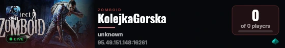 KolejkaGorska live status badge
