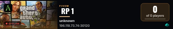  RP 1  live status badge