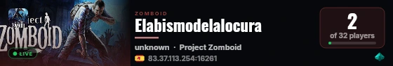 Elabismodelalocura live status badge