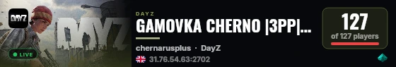 GAMOVKA CHERNO |3PP|PVP|MORE LOOT |RU|WIPE 22.08 live status badge