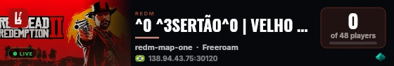 ^0 ^3SERTÃO^0 | VELHO OESTE BRASILEIRO live status badge